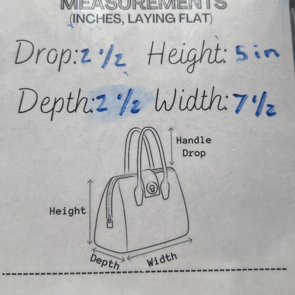 Brown Leather Handbag with Pink Accents - Picture 17 of 17